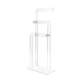Servomuto porta asciugamani moderno in plexiglass trasparente Shubi Promozione
