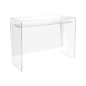 Scrivania da ufficio di design in plexiglass trasparente Moremore 18 Promozione