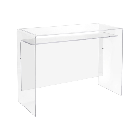 Bürotisch Design aus durchsichtigem Plexiglas Moremore 18 Aktion