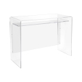 Scrivania da ufficio di design in plexiglass trasparente Moremore 18 Promozione