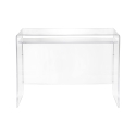Scrivania da ufficio di design in plexiglass trasparente Moremore 18 Offerta