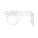 Tavolino basso a ponte da salotto in plexiglass trasparente Boolla Catalogo