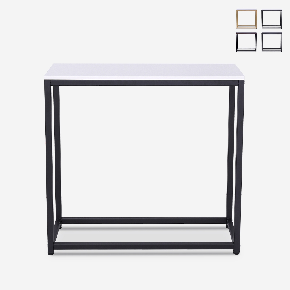 Console d'entrée moderne en métal 80x30x75cm Nigel Promotion Console d'entrée moderne en métal 80x30x75cm Nigel Promotion