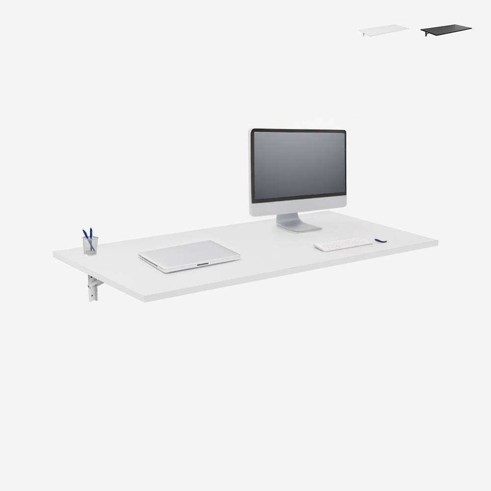 Table murale pliante pour cuisine bureau 120x60cm Jeremy Promotion Table murale pliante pour cuisine bureau 120x60cm Jeremy Promotion
