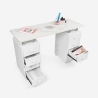 Tavolo manicure professionale con aspiratore e piano in marmo Marquis Saldi