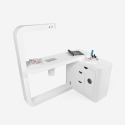 Tavolo estetista manicure professionale con aspiratore e luce LED Quasar Saldi