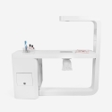 Tavolo estetista manicure professionale con aspiratore e luce LED Quasar Offerta