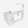 Tavolo estetista manicure professionale con aspiratore e luce LED Quasar Stock