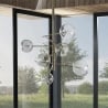 Deckenlampe mit 6 Lichtern aus Metall und Glas Andromeda Verkauf