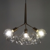 Lampadario a sospensione moderno con cavo regolabile e sfere trasparenti Anne Vendita