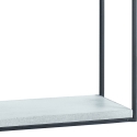 Mensola da parete quadrata in metallo 40x40 con 4 ripiani Vanity 2 Offerta