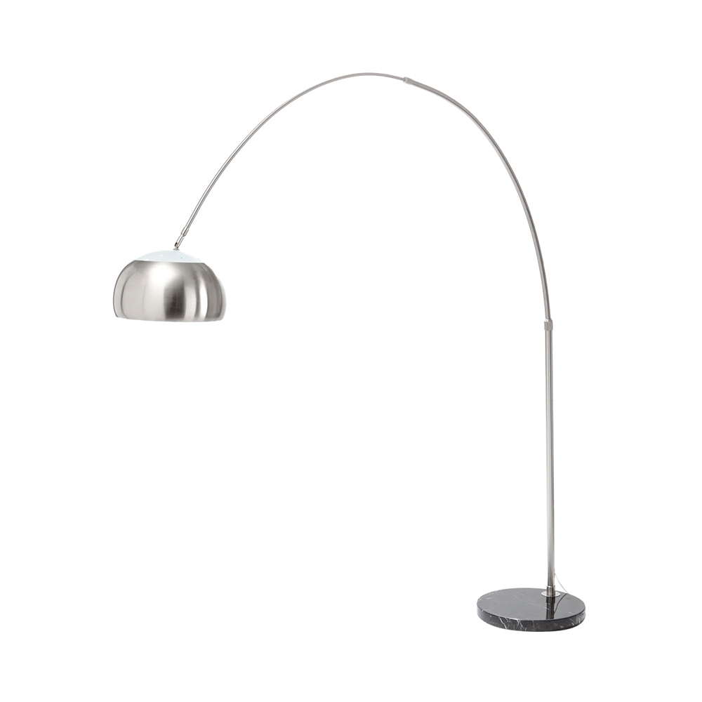 Stehlampe bogenförmig aus Metall mit Marmorsockel h220 cm Bow Aktion Stehlampe bogenförmig aus Metall mit Marmorsockel h220 cm Bow Aktion