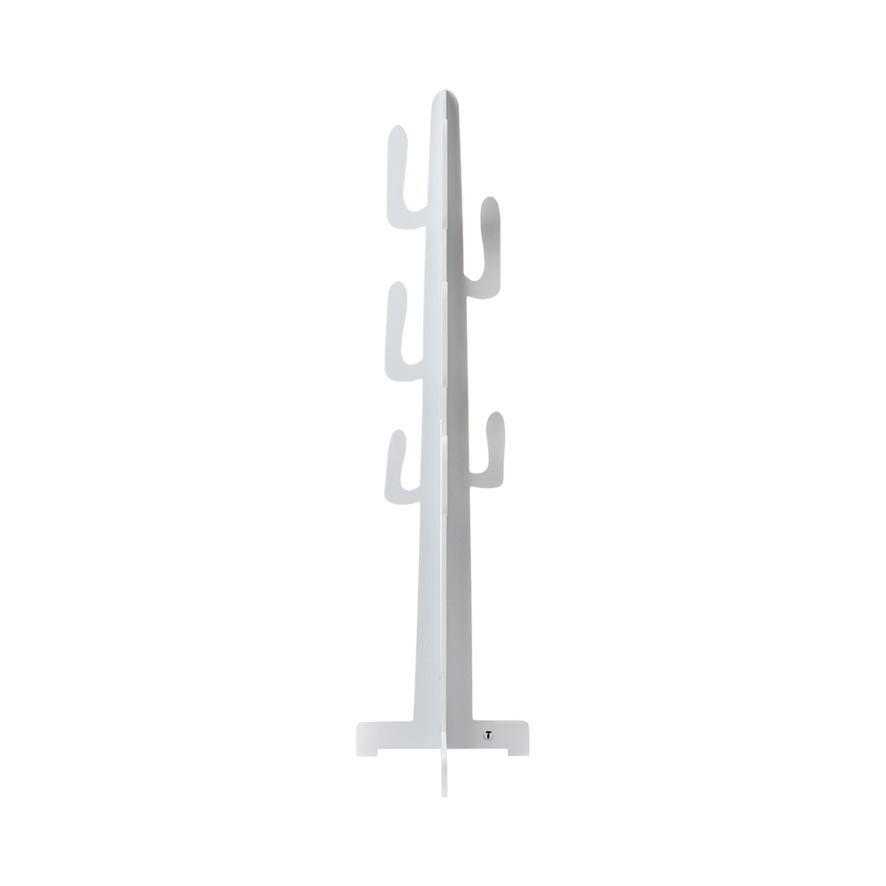 Appendiabiti da terra cactus in legno bianco h160cm Texas Promozione Appendiabiti da terra cactus in legno bianco h160cm Texas Promozione