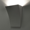 Applique da parete in ceramica bianca di design minimal Tampa Vendita