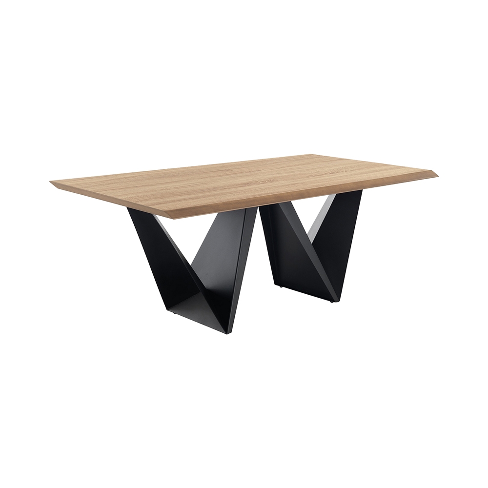 Table de salle à manger 200x100cm moderne base design 8 places Dabliu Promotion Table de salle à manger 200x100cm moderne base design 8 places Dabliu Promotion