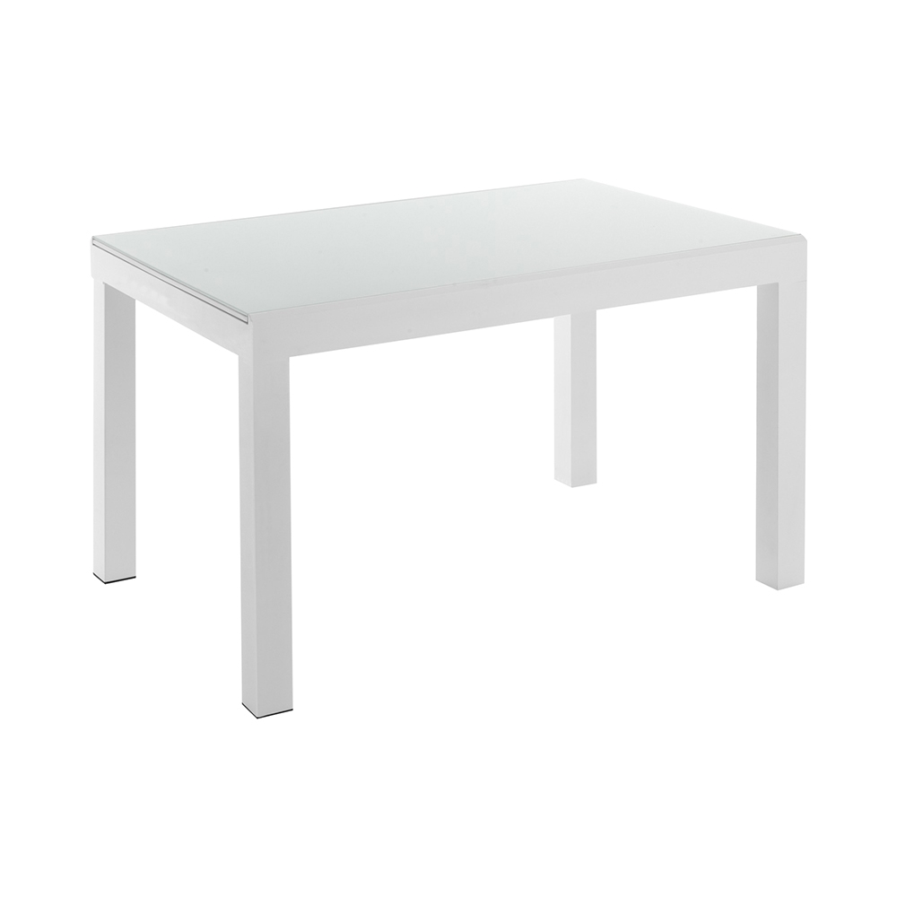 Tavolo allungabile in vetro 83x120-350 per sala da pranzo cucina Far Promozione Tavolo allungabile in vetro 83x120-350 per sala da pranzo cucina Far Promozione