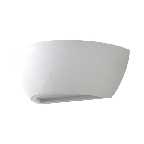 Applique mural moderne en céramique blanche minimaliste Salem Promotion