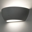Applique da parete moderna in ceramica bianca minimal Salem Offerta