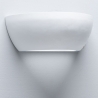 Wandlampe minimalistisch modern aus weißer Keramik Salem Katalog