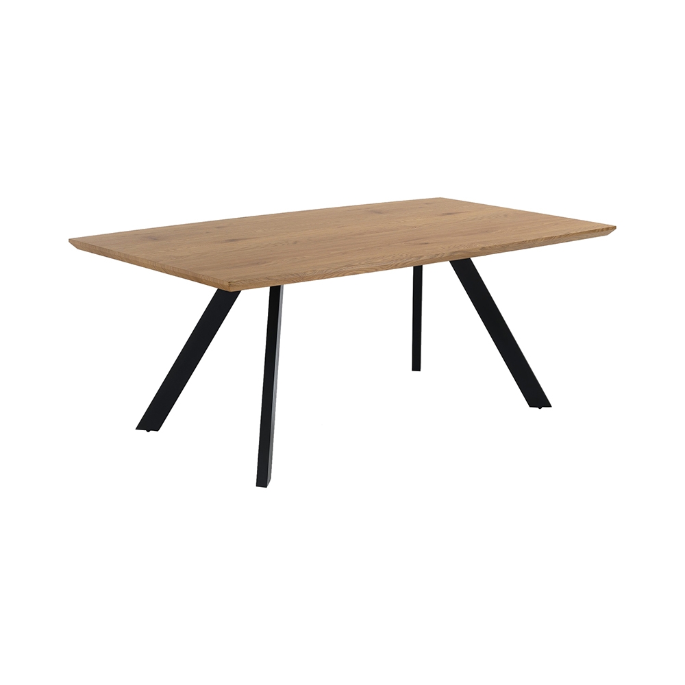 Table de salle à manger 160x90cm moderne en bois 8 places Torrance Promotion Table de salle à manger 160x90cm moderne en bois 8 places Torrance Promotion