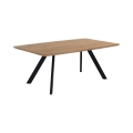 Tavolo da pranzo 160x90cm moderno in legno 8 posti Torrance Promozione