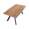 Tavolo da pranzo 160x90cm moderno in legno 8 posti Torrance Vendita