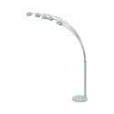 Lampada da terra moderna con 5 paralumi direzionabili h216 cm Wellington Offerta