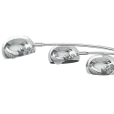 Lampada da terra moderna con 5 paralumi direzionabili h216 cm Wellington Saldi