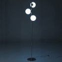 Lampada da terra moderna con 3 paralumi direzionabili h160 cm Roebuck Vendita