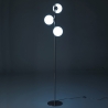 Lampada da terra moderna con 3 paralumi direzionabili h160 cm Roebuck Vendita