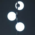 Lampada da terra moderna con 3 paralumi direzionabili h160 cm Roebuck Saldi