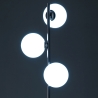 Lampada da terra moderna con 3 paralumi direzionabili h160 cm Roebuck Saldi