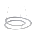 Lampadario a sospensione moderno a led e cavo regolabile Ø50 cm Howick Promozione