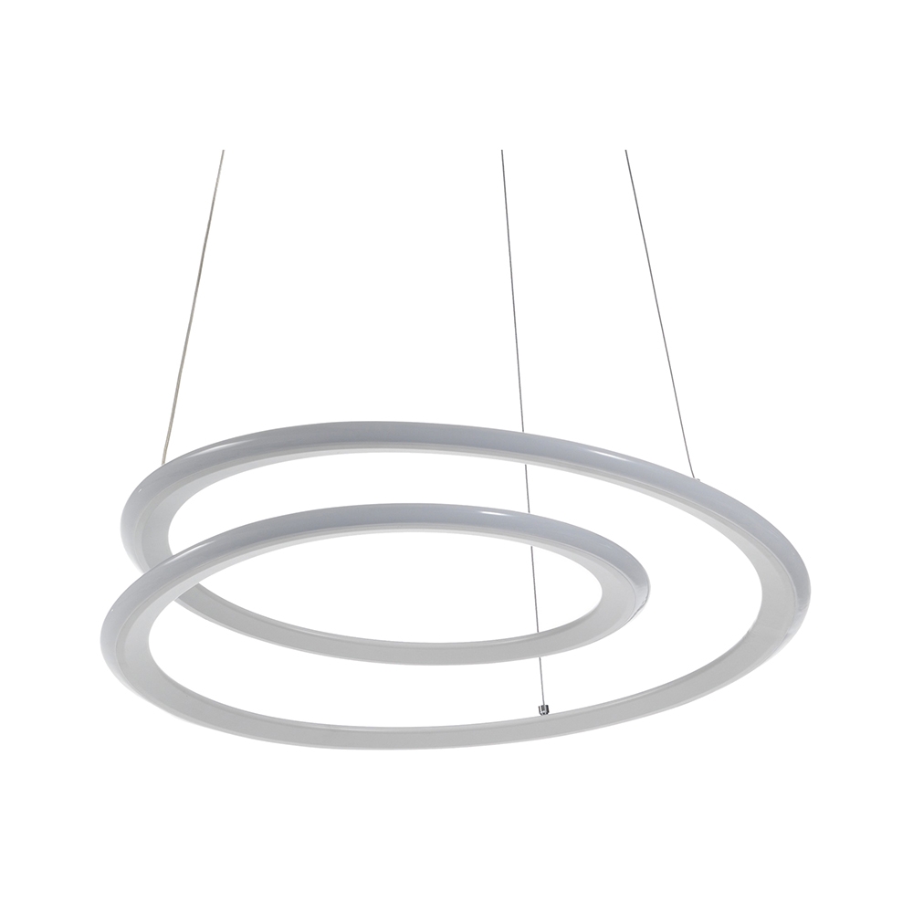Lampadario a sospensione moderno a led e cavo regolabile Ø50 cm Howick Promozione Lampadario a sospensione moderno a led e cavo regolabile Ø50 cm Howick Promozione
