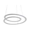 Lampadario a sospensione moderno a led e cavo regolabile Ø50 cm Howick Promozione