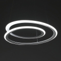 Lampadario a sospensione moderno a led e cavo regolabile Ø50 cm Howick Vendita