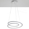 Lampadario a sospensione moderno a led e cavo regolabile Ø50 cm Howick Saldi