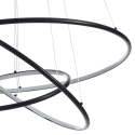 Lampadario a sospensione a led con anelli intrecciati Ø80 cm Kering Offerta