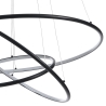 Lampadario a sospensione a led con anelli intrecciati Ø80 cm Kering Offerta