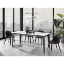 Lampadario a sospensione a led con anelli intrecciati Ø80 cm Kering Catalogo