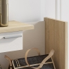 Mobile da ingresso in legno con specchio 2 cassetti e mensole Most Wood Saldi