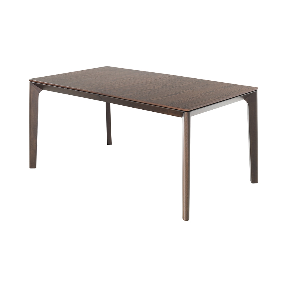 Tavolo allungabile da pranzo 90x160-240cm in legno noce scuro Komodo Wood Promozione Tavolo allungabile da pranzo 90x160-240cm in legno noce scuro Komodo Wood Promozione