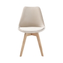 Set 4 sedie in velluto stile scandinavo da soggiorno cucina Smart Soft Sconti