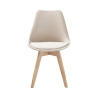 Set 4 sedie in velluto stile scandinavo da soggiorno cucina Smart Soft Sconti