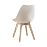 Set 4 sedie in velluto stile scandinavo da soggiorno cucina Smart Soft Catalogo