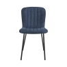 Wohnzimmer- Küchenstühle 4er Set modern aus Stoff Karya 
