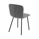 Set 4 sedie da cucina soggiorno sala da pranzo moderne in tessuto Karya Catalogo