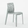 Table Carrée Blanche 70x70cm Avec 2 Chaises Colorées Grand Soleil Set Intérieur Bar Café Gruvyer Cocktail 