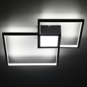 Plafoniera design moderno applique da parete geometrica a luce Led Rhos Sconti