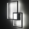 Plafoniera design moderno applique da parete geometrica a luce Led Rhos Catalogo
